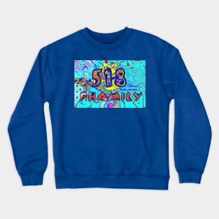 518 alternate art Crewneck Sweatshirt